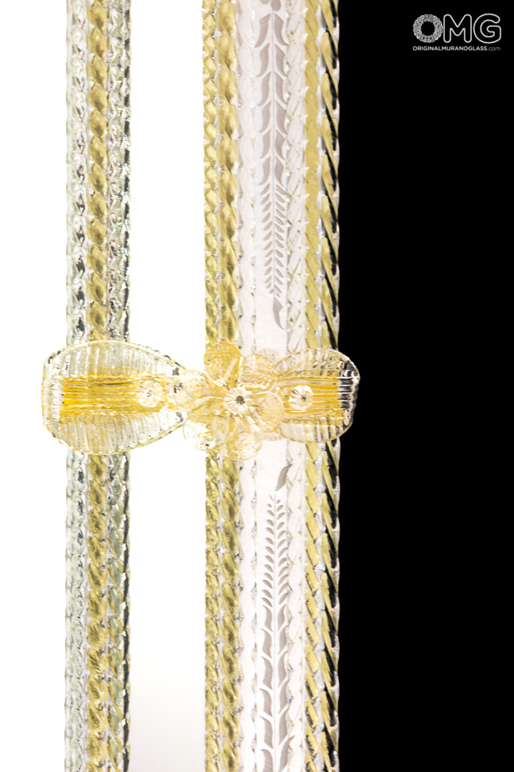 3632 ORIGINALMURANOGLASS Венецианское зеркало Виктус - муранское стекло OMG  см  - Вид №1