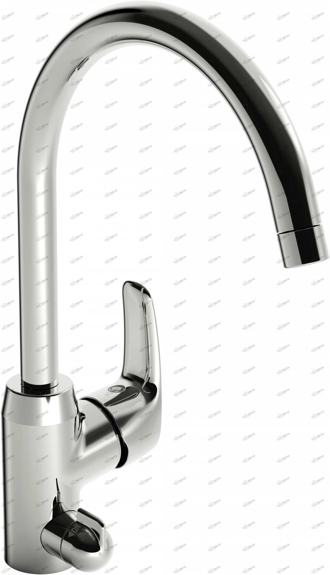 Oras 1029F Смеситель для кухни с клапаном 1029F Safira Хром 