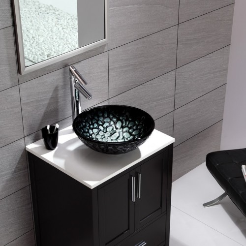 GV-397-19mm Накладная раковина на столешницу  прямоугольная Krausru  - Вид №3