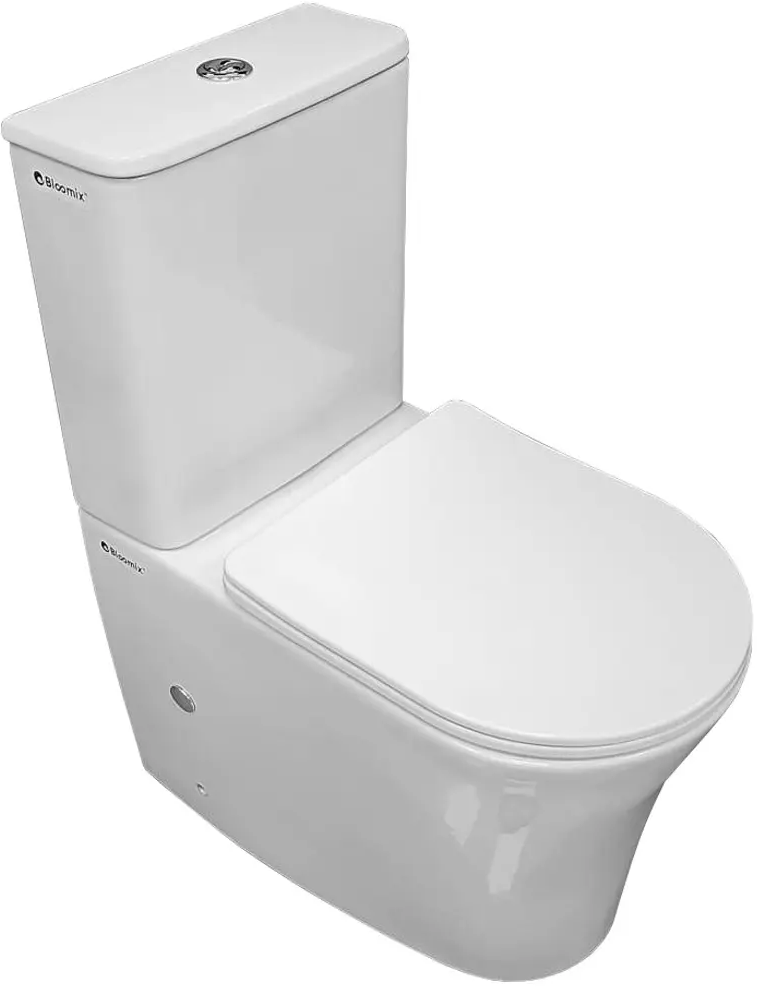 91108108 Унитаз-компакт Bloomix Alan 1844 горизонтальный выпуск STLM-0972547