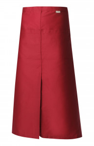 59924 Фартук  удлиненный, цвет burgundy BARISTA  Одежда для официантов  размер