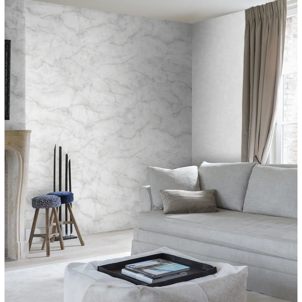 Обои флизелиновые Grandecolife Krystal серые 1.06 м GDR144113 STLM-2171601 - Вид №4