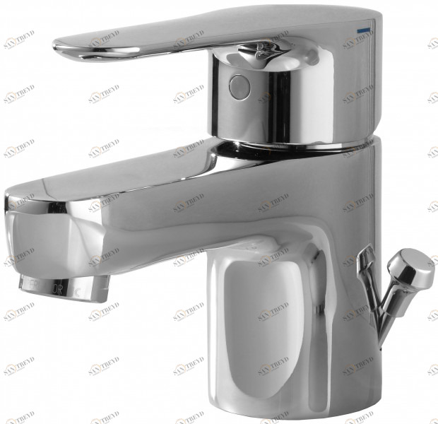 E16027-4D-CP Однорычажный смеситель для раковины с донным клапаном Jacobdelafon JULY Santreyd