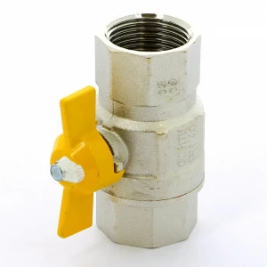 Кран шаровой для газа ВВ LONDON бабочка ITAP 1/2"