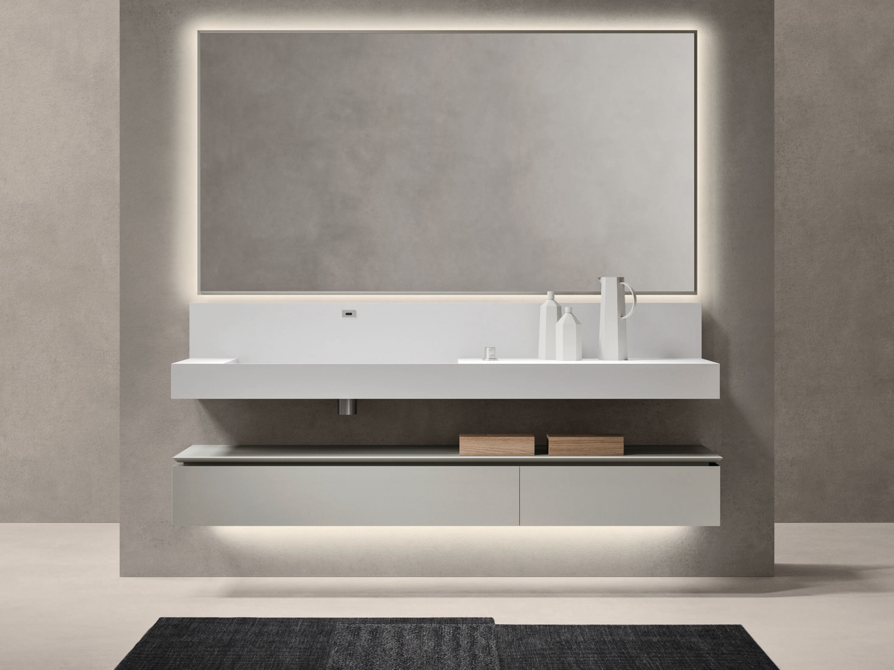 Полная мебель для ванной комнаты Noorth чистый ARCH-00061880