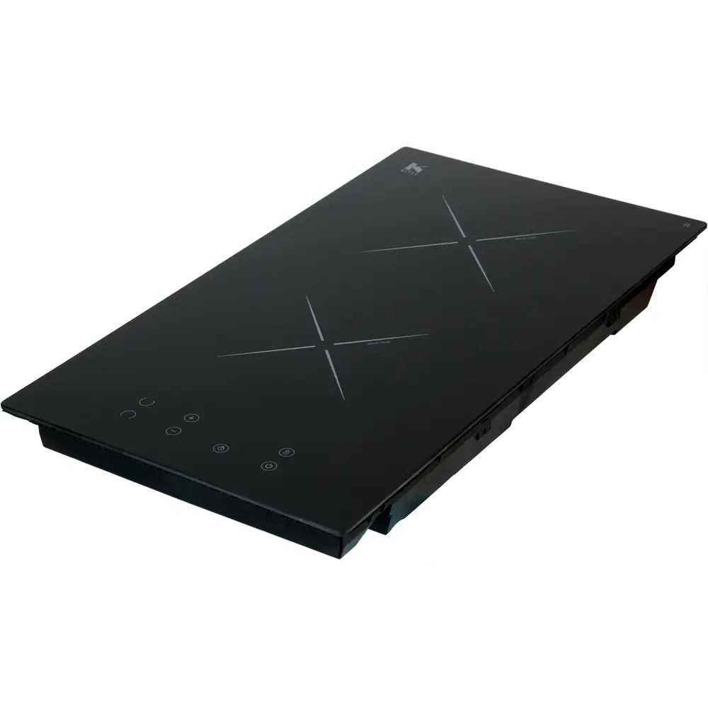 Индукционная варочная панель Kitll KHI 3001 BLACK 30 см 2 конфорки цвет чёрный STLM-2170083 - Вид №3