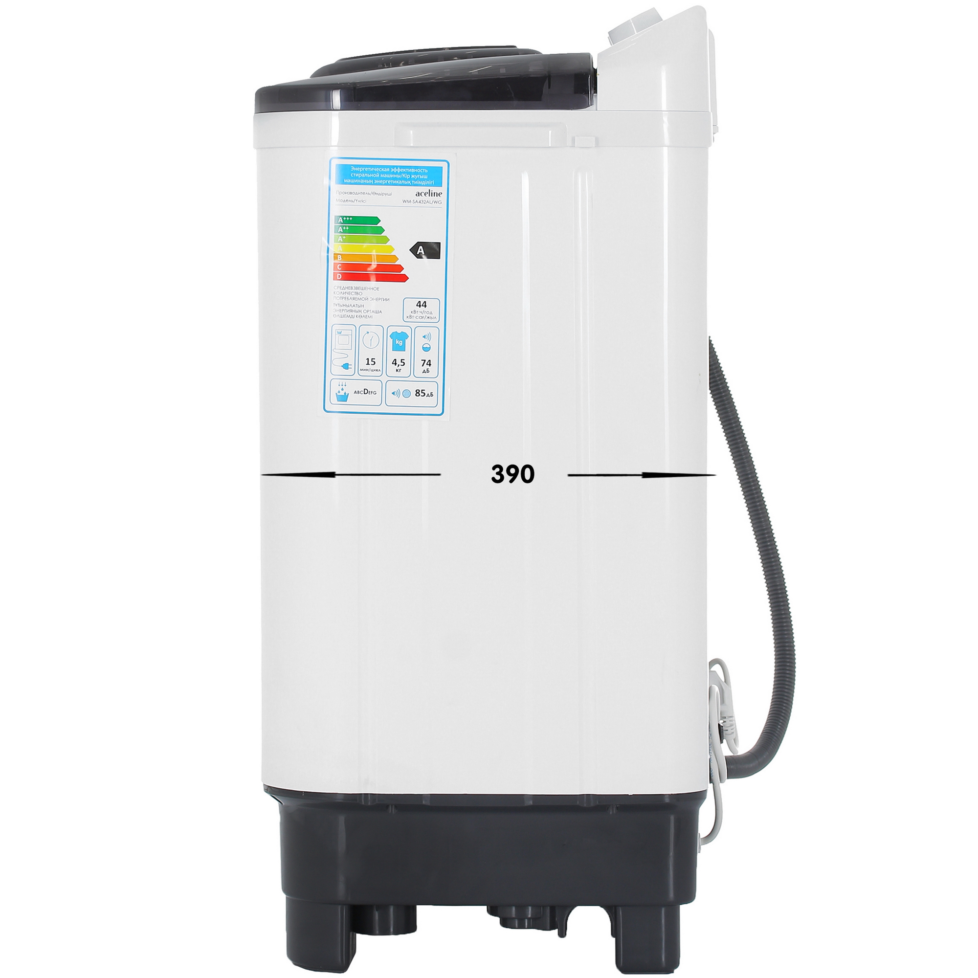 5412567 Стиральная машина Aceline WM-SA432AL/WG STDN-0087558 - Вид №3
