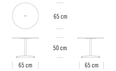 Круглый журнальный столик THONET 1808 ARCH-00088334 - Вид №7