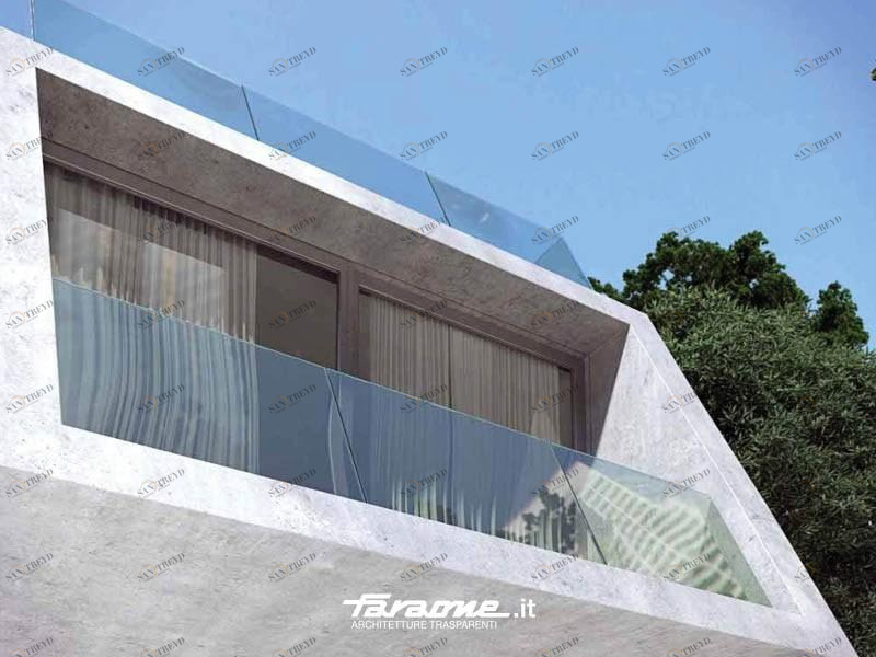 FARAONE Парапет из алюминия и стекла Ninfa sun-id-1391380