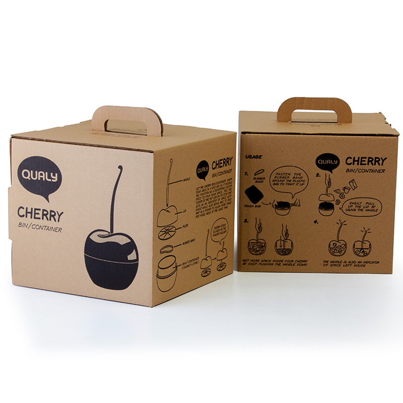 Корзина для мусора Cherry Qualy QL10128RD - Вид №5