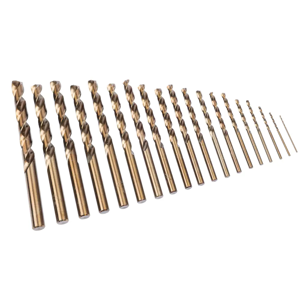 Набор сверл по металлу №80 Р6М5К5 (5% кобальт) Волжский инструмент 1-10 мм, 19 шт STLM-2186784 - Вид №5
