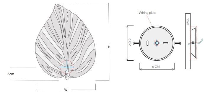 Металлическая аппликация Abrissi Ara ARCH-00109298 - Вид №4