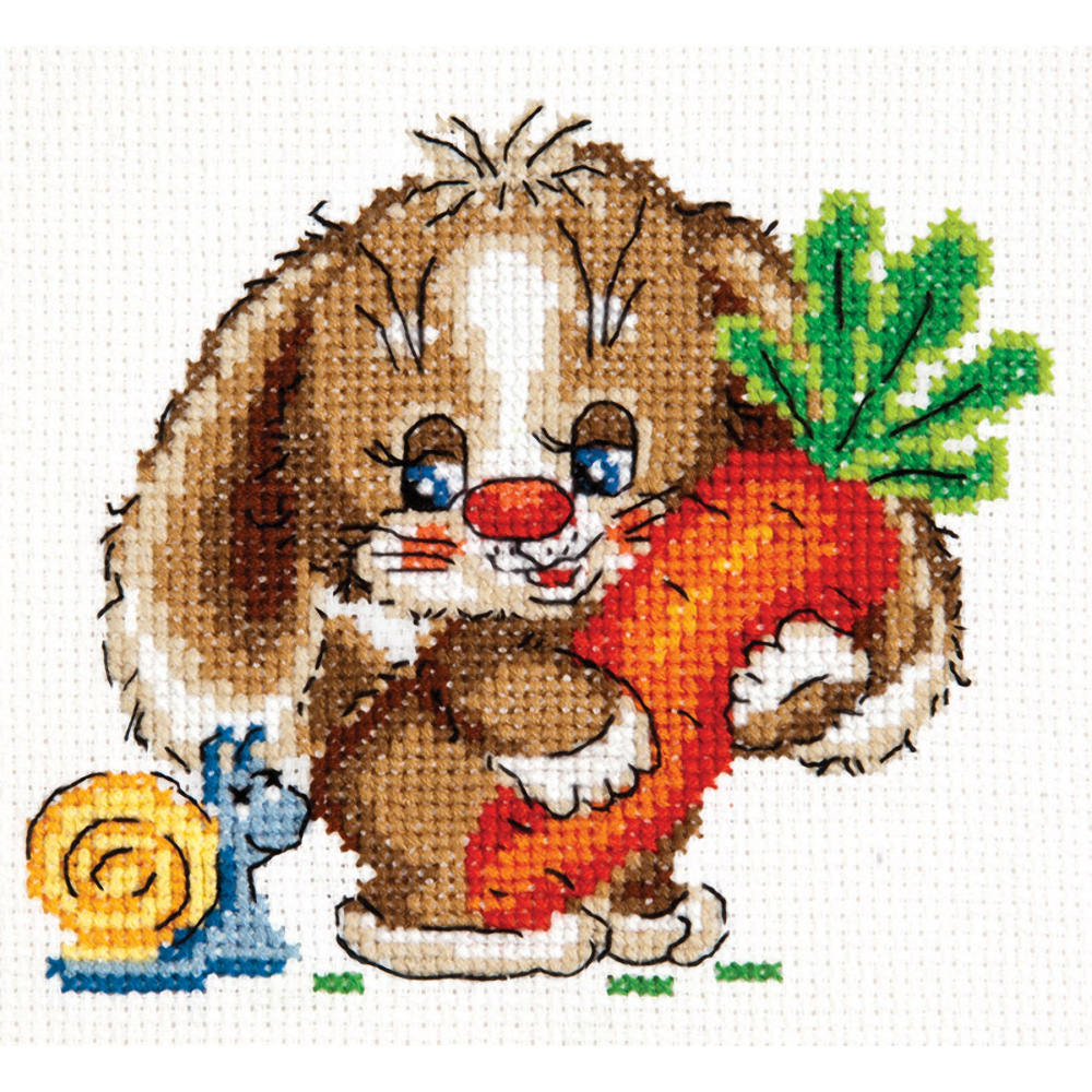 018-57 Расти большой! Набор для вышивания Чудесная Игла 12 х 11 см Чудесная игла 