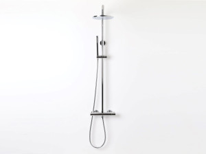 Однорычажный смеситель для душа с 3 отверстиями и ручным душем