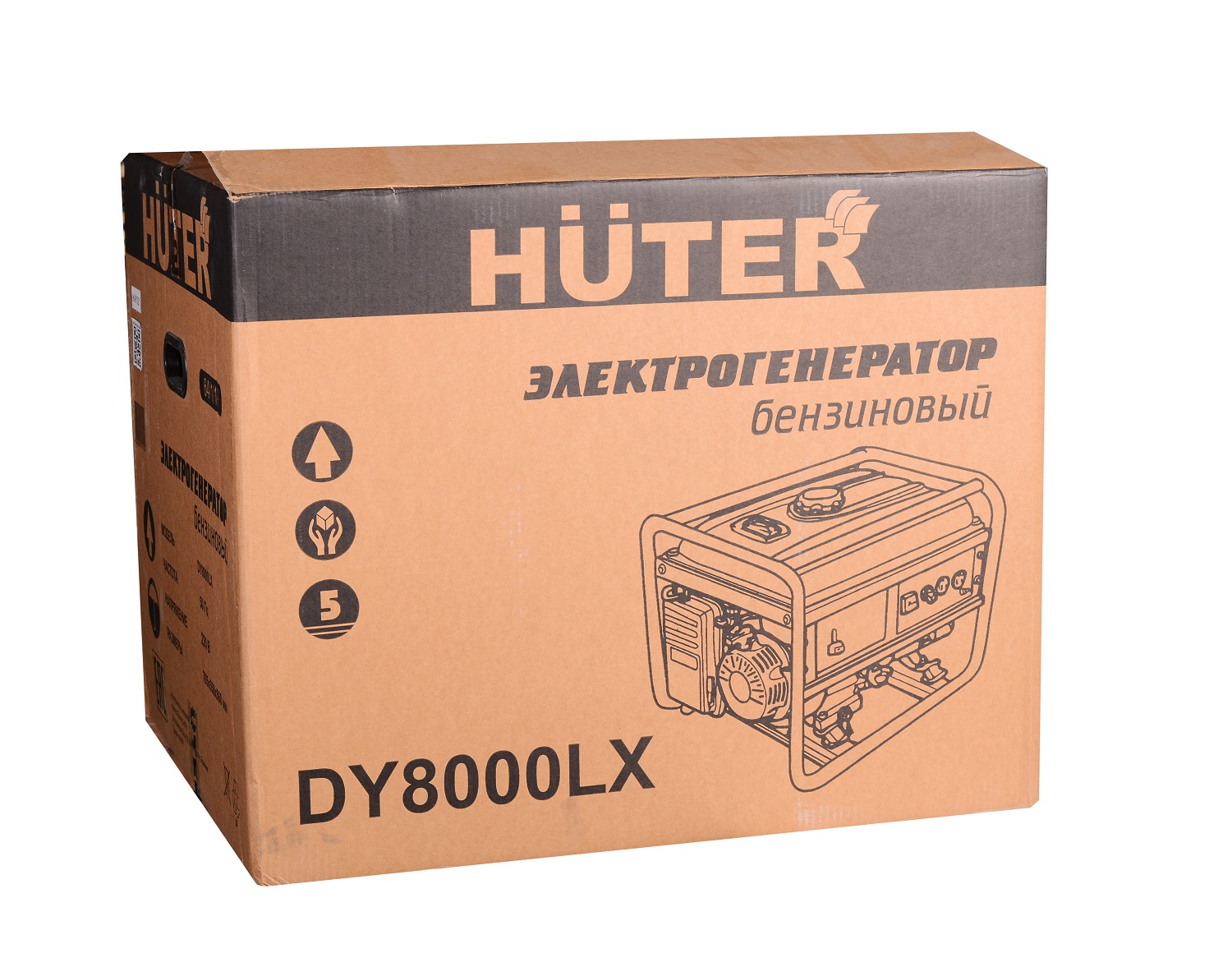 Электрогенератор   бензиновый Huter DY8000LX 1263929 STDN-0036338 - Вид №4