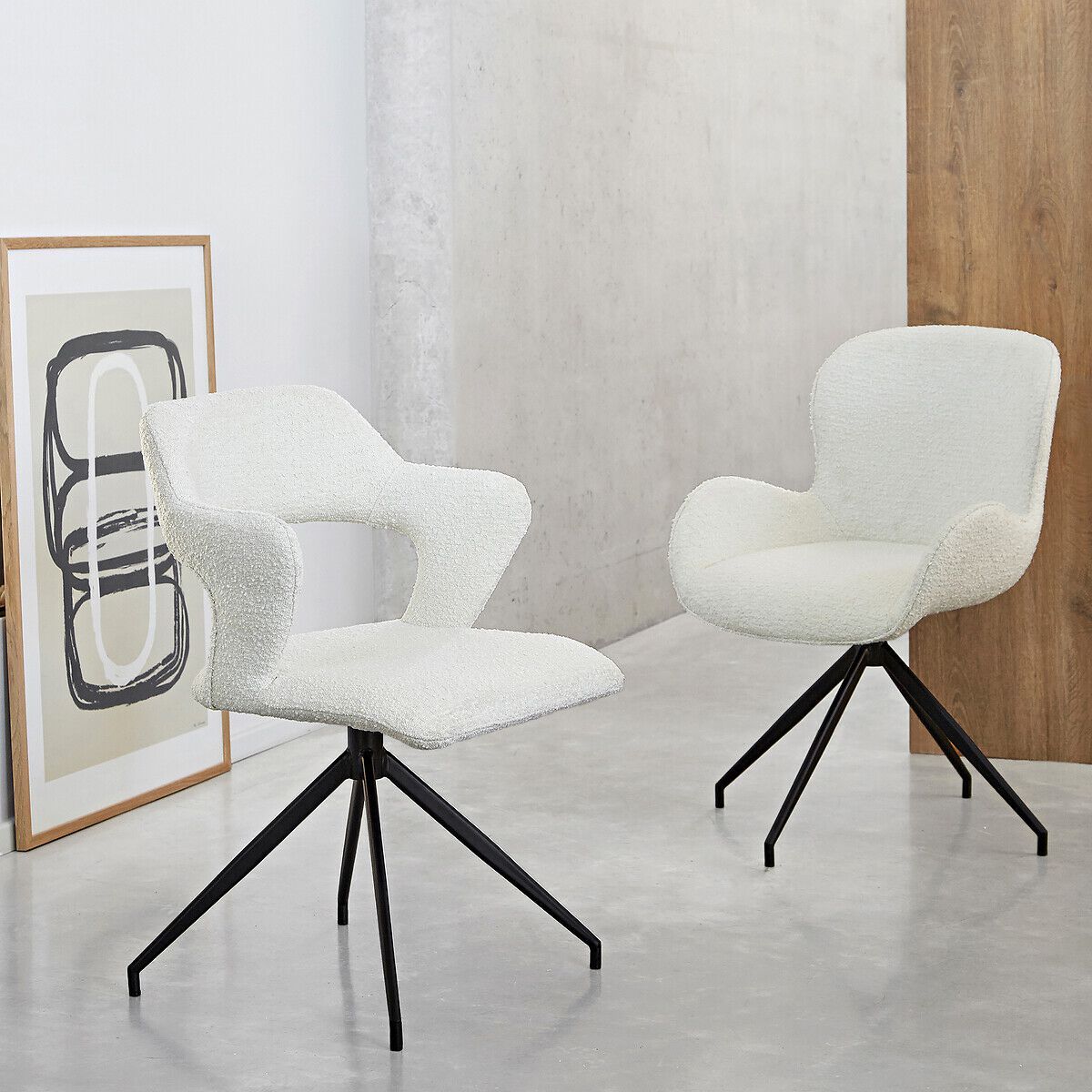 Тканевый поворотный стул AMPM Asyar ARCH-00059239 - Вид №6