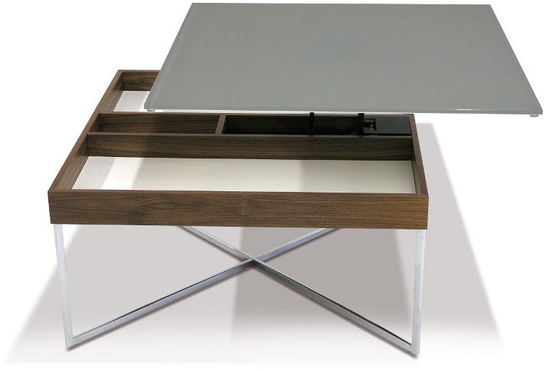 Ronald Schmitt Лакированный квадратный журнальный столик из мдф sun-id-1408687 - Вид №1