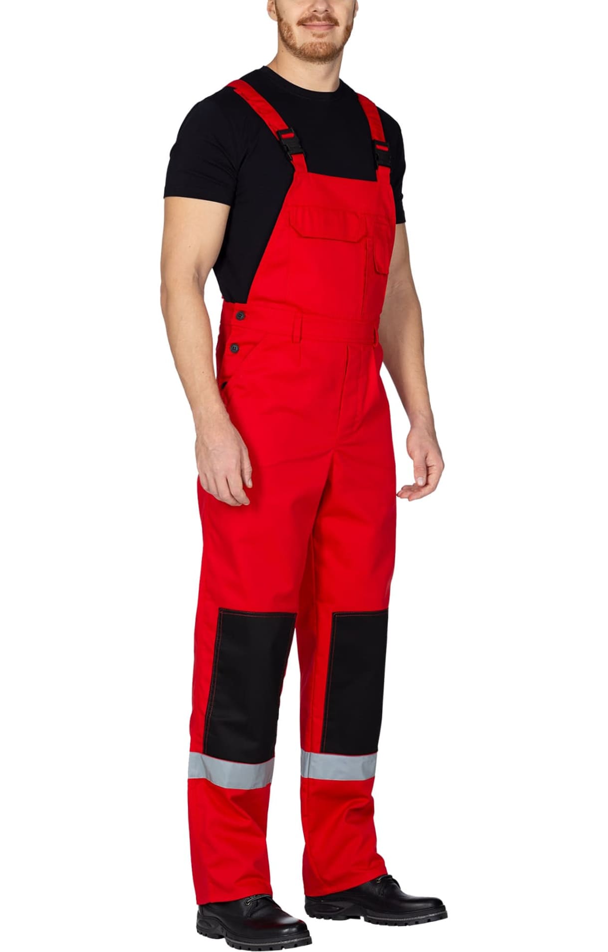 65178 Костюм "Мастер-Люкс" красный с черным  Летняя спецодежда  размер 56-58/170-176  - Вид №12