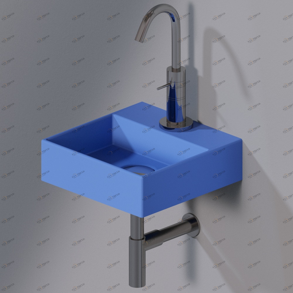 L318T0R1V1.140 Подвесная раковина настенная прямоугольная A. e T. Italia ACQUAFREDDA AeT ITALIA