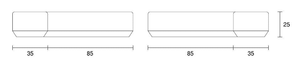 Скамейка из армированного волокном бетона SIT Kid ARCH-00112739 - Вид №4