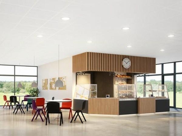 Rockfon Потолочные панели из каменной ваты Design bianco sun-id-1475663 - Вид №2