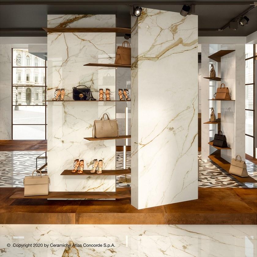 Atlas Concorde Пол из керамогранита с эффектом мрамора Marvel shine sun-id-1478972 - Вид №36