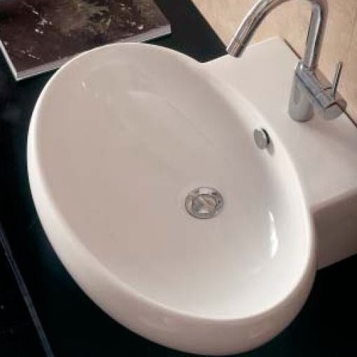 43431 Накладная раковина на столешницу  овальная Ceramica Hidra  - Вид №4