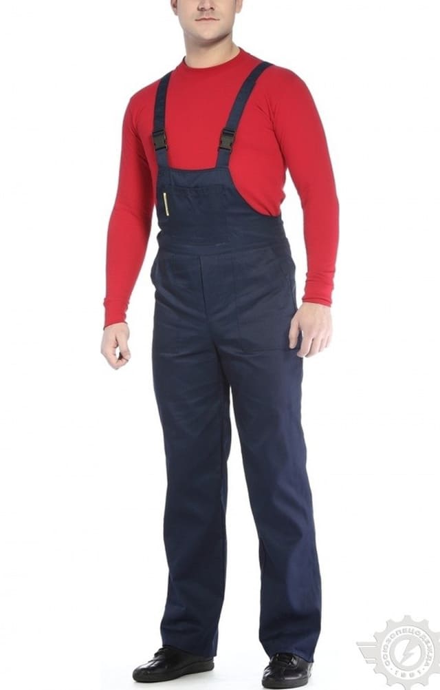 61003 Костюм "Труд-2" темно-синий  Летняя спецодежда  размер 44-46/170-176  - Вид №9