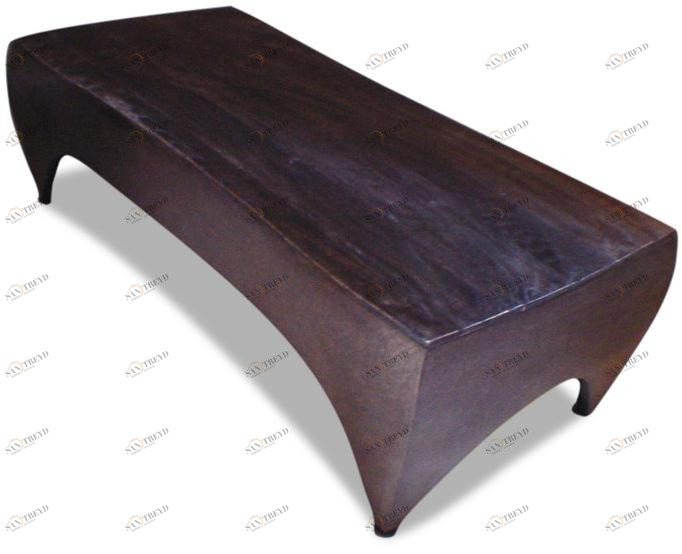 ICI ET LÀ Прямоугольный стальной журнальный столик Handmade metal furniture by ici et là sun-id-1422529