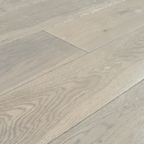 Массивная доска Amber Wood Белый Дуб с брашью (Текстурированная) 300-1800х120 мм 2600300264 - Вид №1