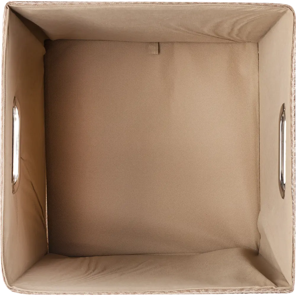 Короб плетеный 31x31x31 см полипропилен цвет бежевый 18404441 STLM-2140523 Santreyd QR10F-L - Вид №2