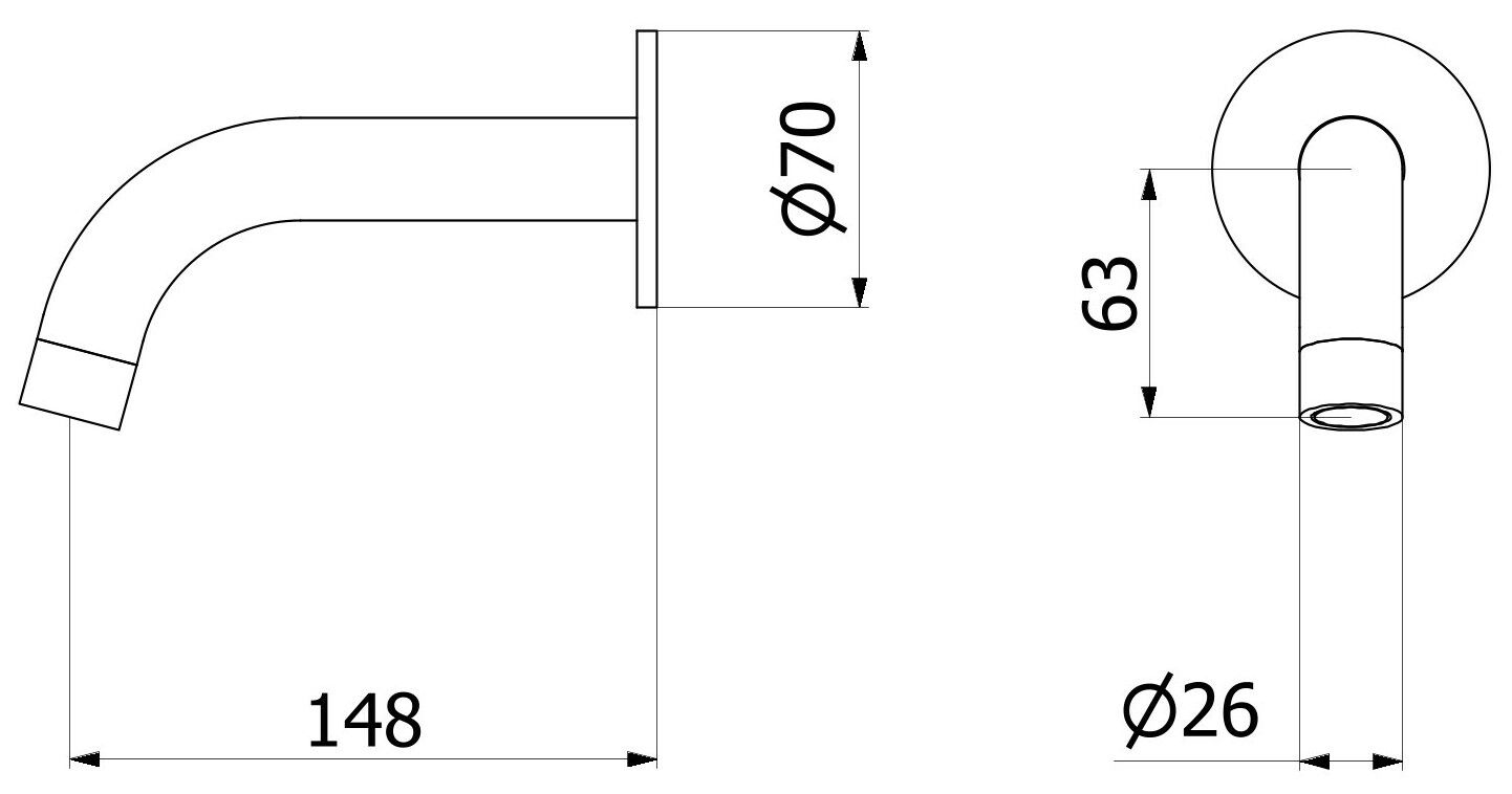Настенный дозирующий носик IB промышленность ARCH-00035388 - Вид №13