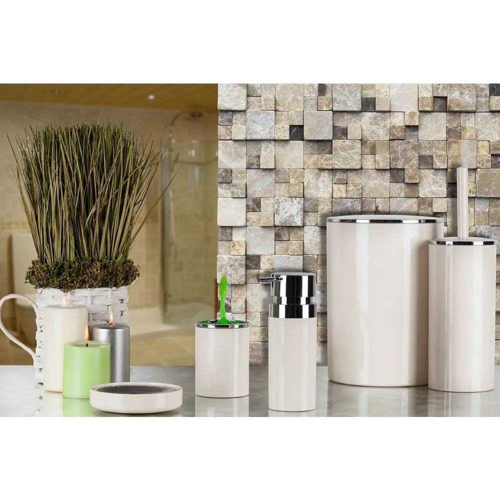 Мыльница настольная «Lenox» цвет бежевый PRIMANOVA STLM-2144354 - Вид №1