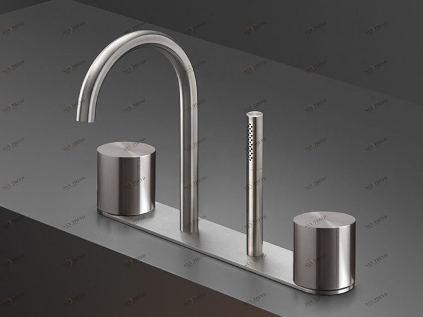 Ceadesign Набор из 2 смесителей для ванны с прогрессивной кромкой и ручным душем Opus Ops 29