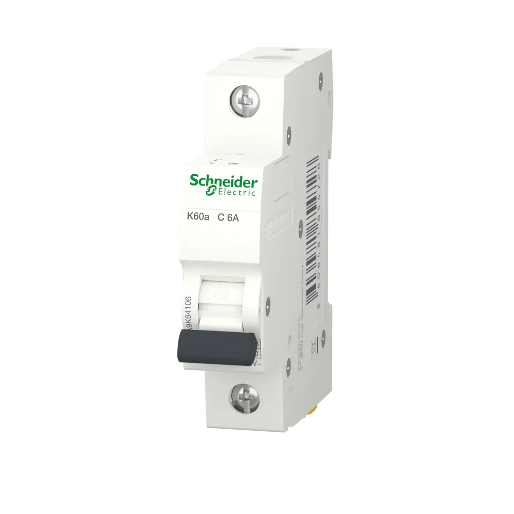 Автоматический выключатель Systeme Electric Acti9 1P C6 А 4.5 кА STLM-2043466