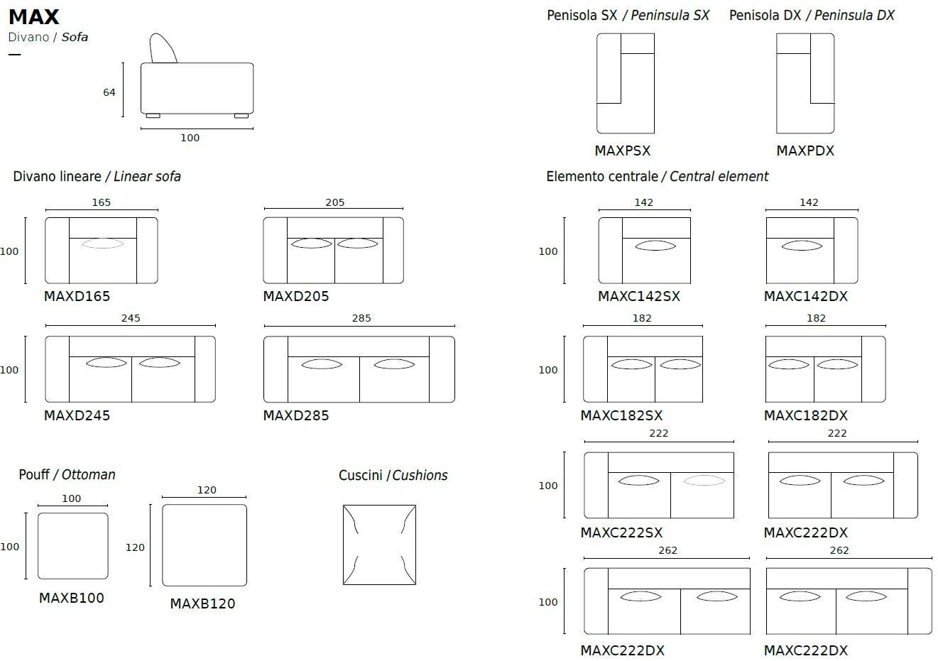 ALBEDO 3-х местный тканевый диван sun-id-1398285 - Вид №2