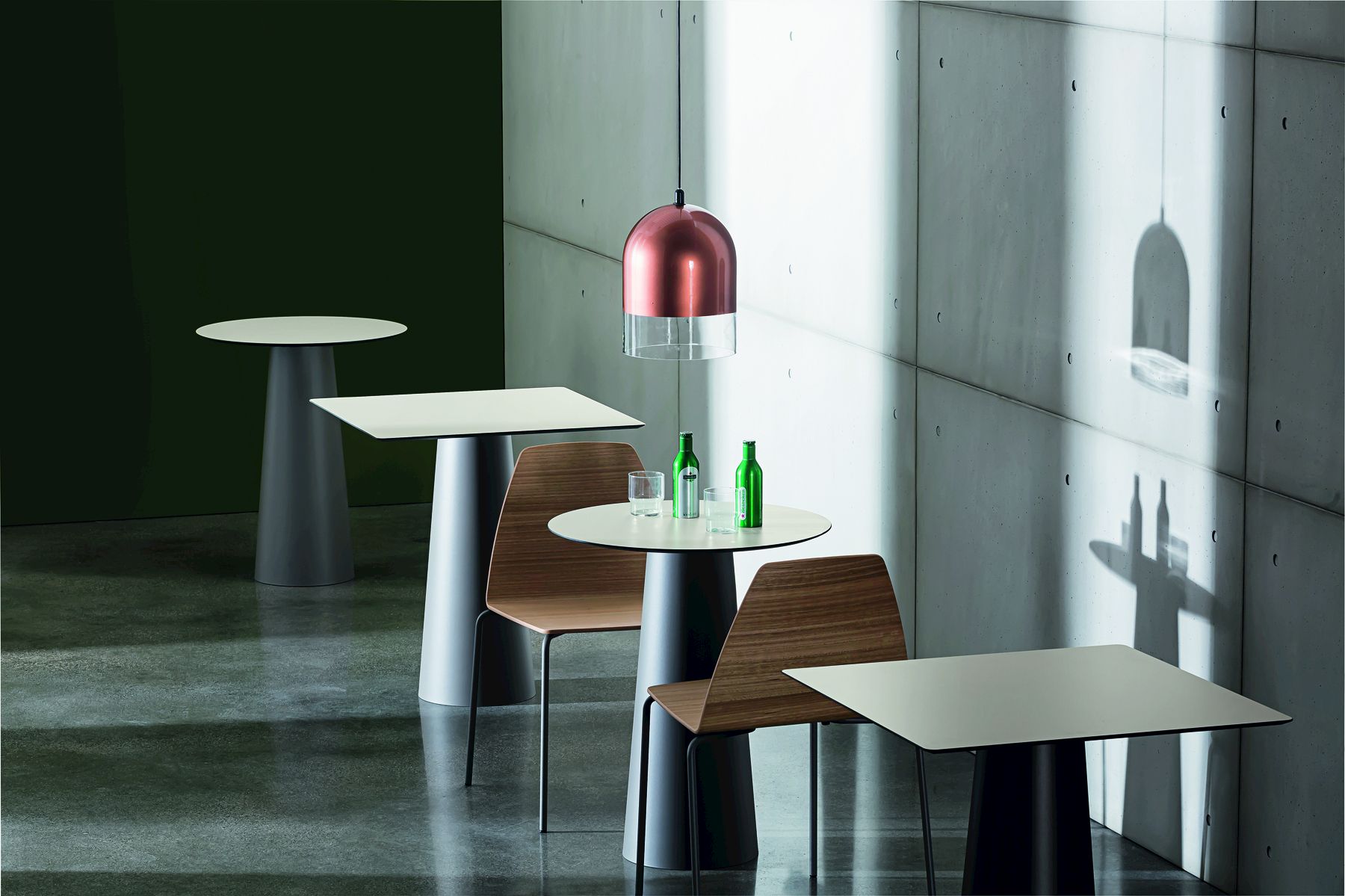 Стол из нержавеющей стали и хрусталя Sovet Italia ARCH-00127874 - Вид №1