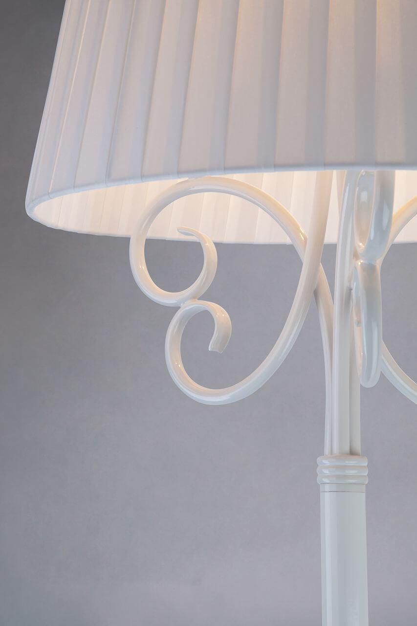 Торшер с абажуром белый Bogates 01090/3 BOGATES SEVERINA 00-3908582 Белый  - Вид №1
