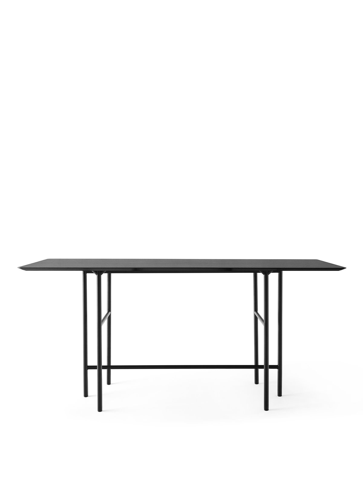 1158689 MENU Стол счетчик Snaregade, прямоугольный Черный | Грибной линолеум  - Вид №1