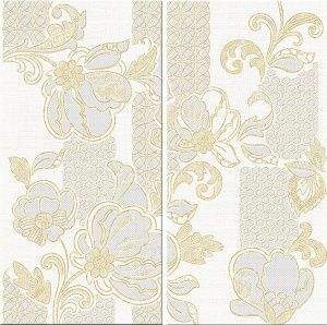 ILLUSIO BEIGE PATTERN(2шт) Панно 63*63