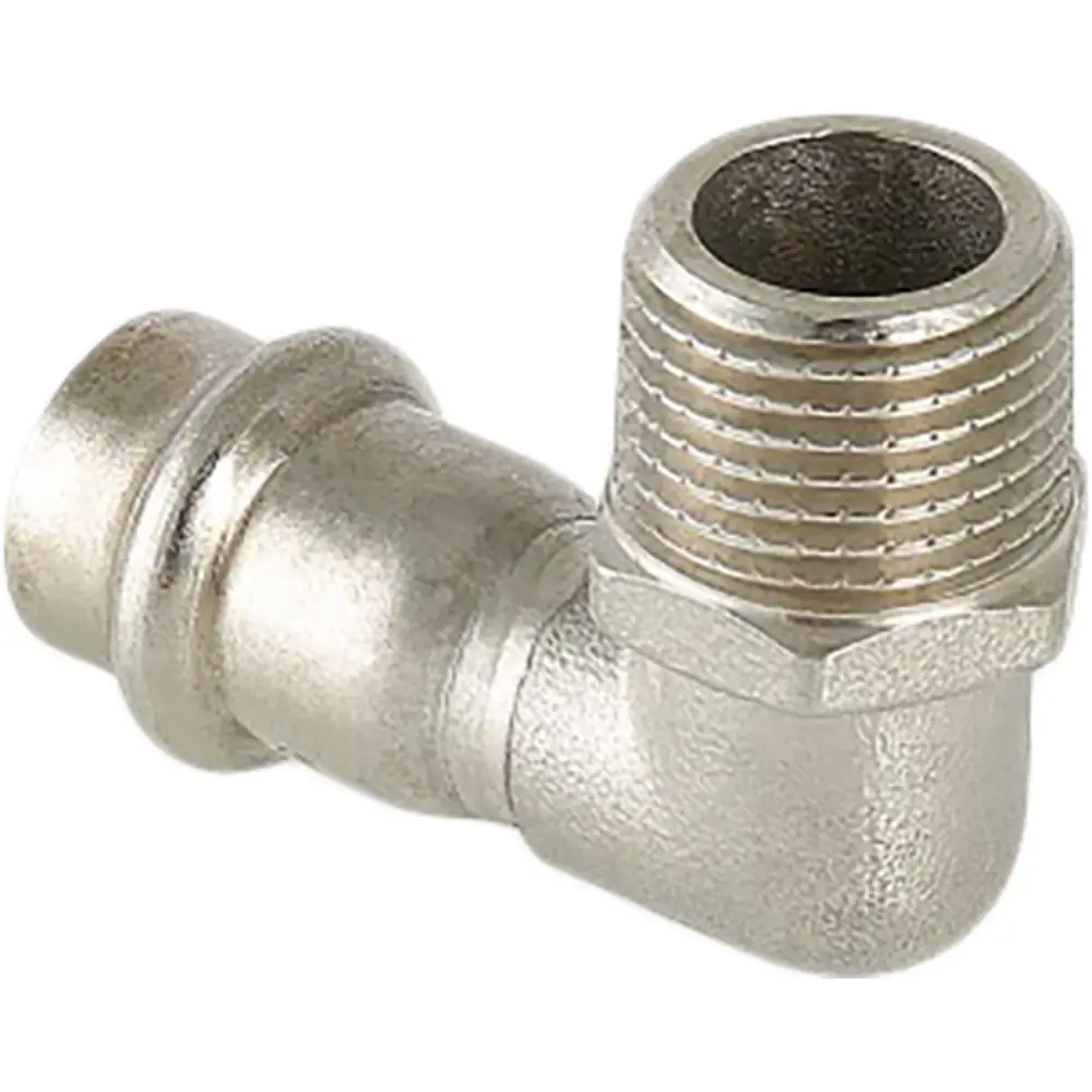 Угол комбинированный 90° Valtec 1/2"x22 мм НР нержавеющая сталь 82563748 STLM-2035748  - Вид №3