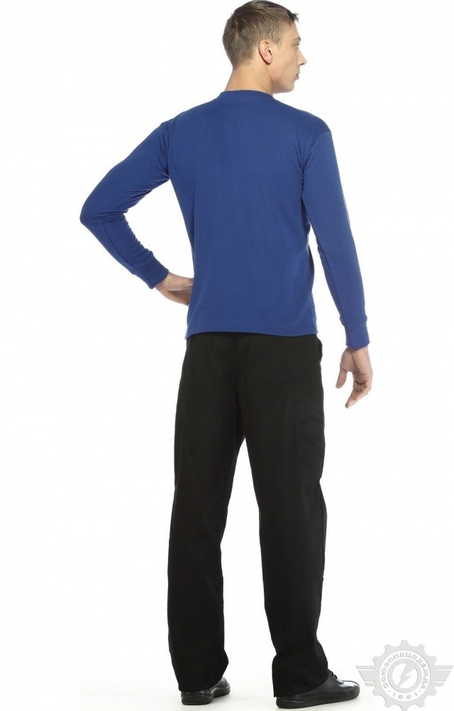 66315 Толстовка василек  Одежда для промоакций  размер 2XL (108) Спецодежда  - Вид №6