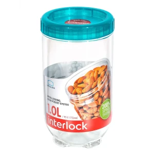 93770647 Банка для сыпучих продуктов Lock&Lock Interlock 1 л INT302 STLM-1473973