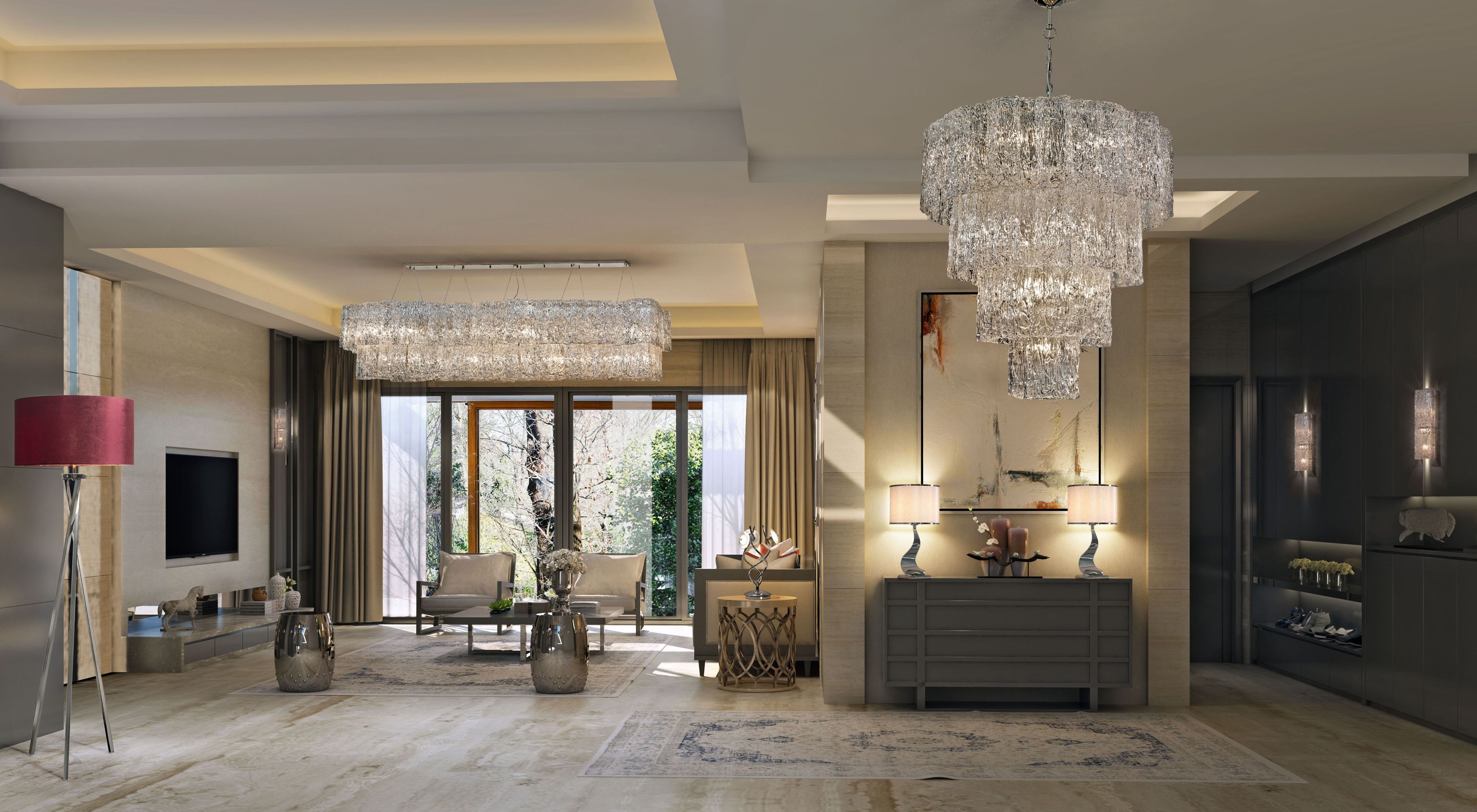 Стеклянный подвесной светильник K-Lighting Atenas ARCH-00146223 - Вид №4