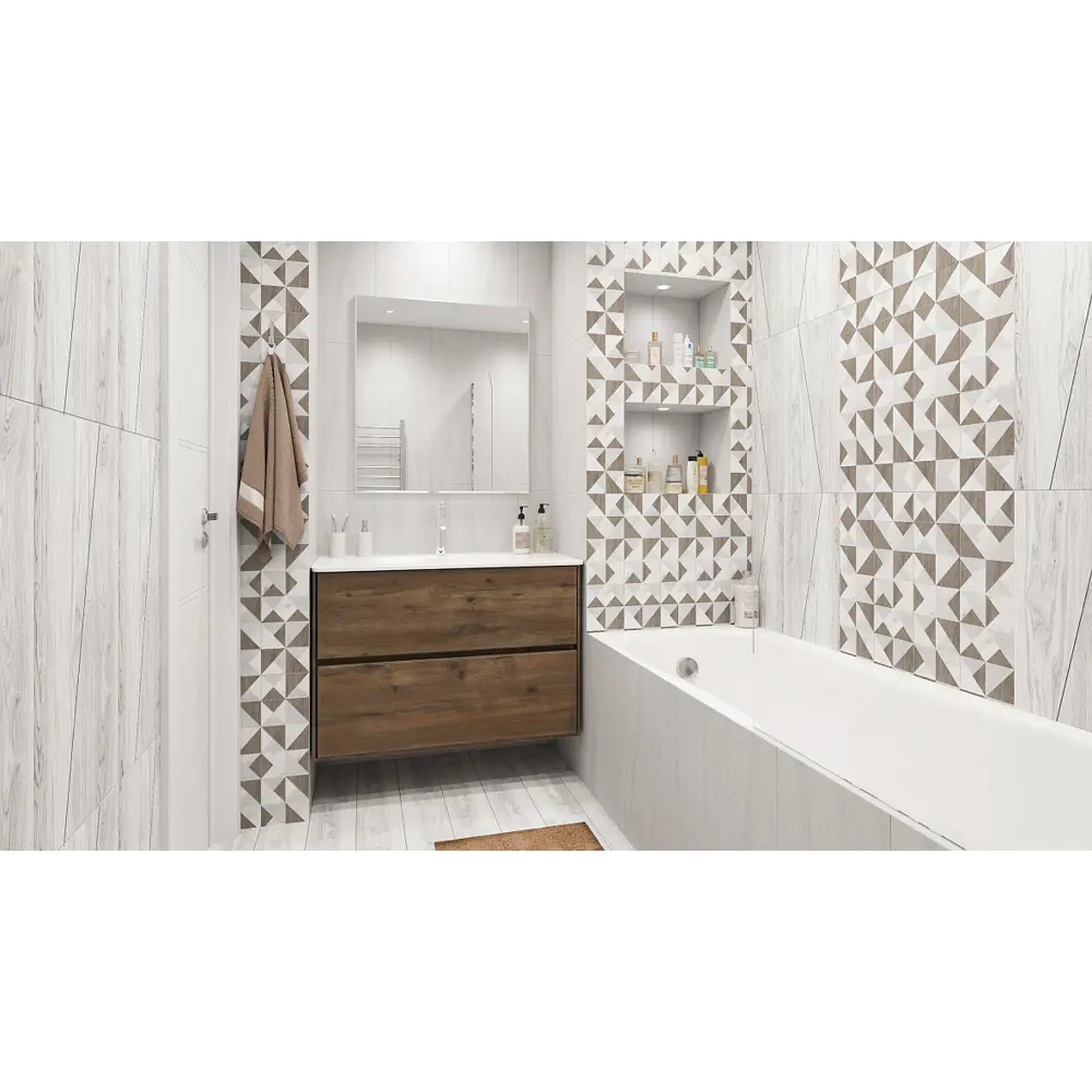 Декор Wood «Нумо» 60x30 см, 2 шт BELANI STLM-2211197 - Вид №3