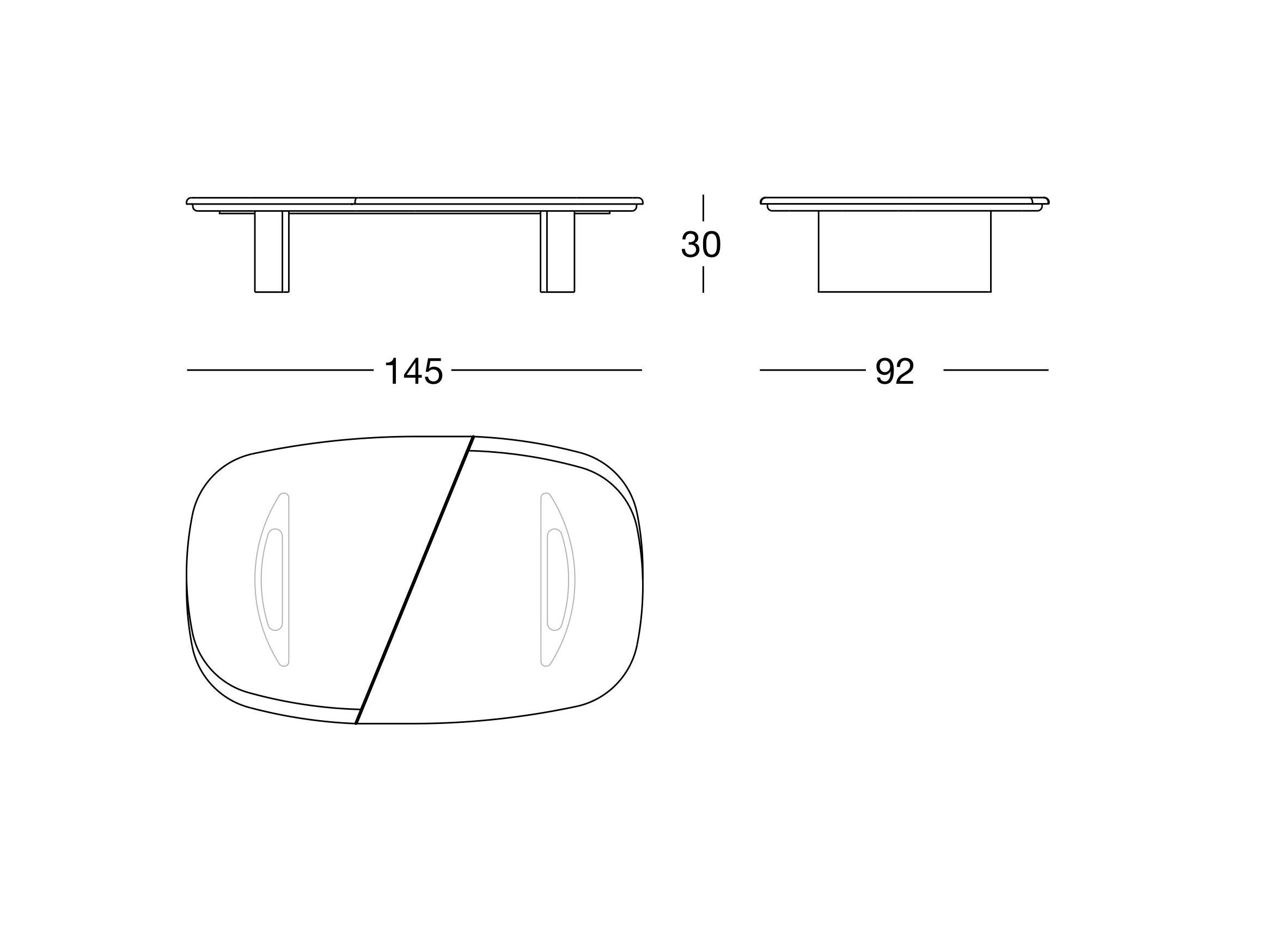 Низкий журнальный столик Longhi Blooming ARCH-00054853 - Вид №5
