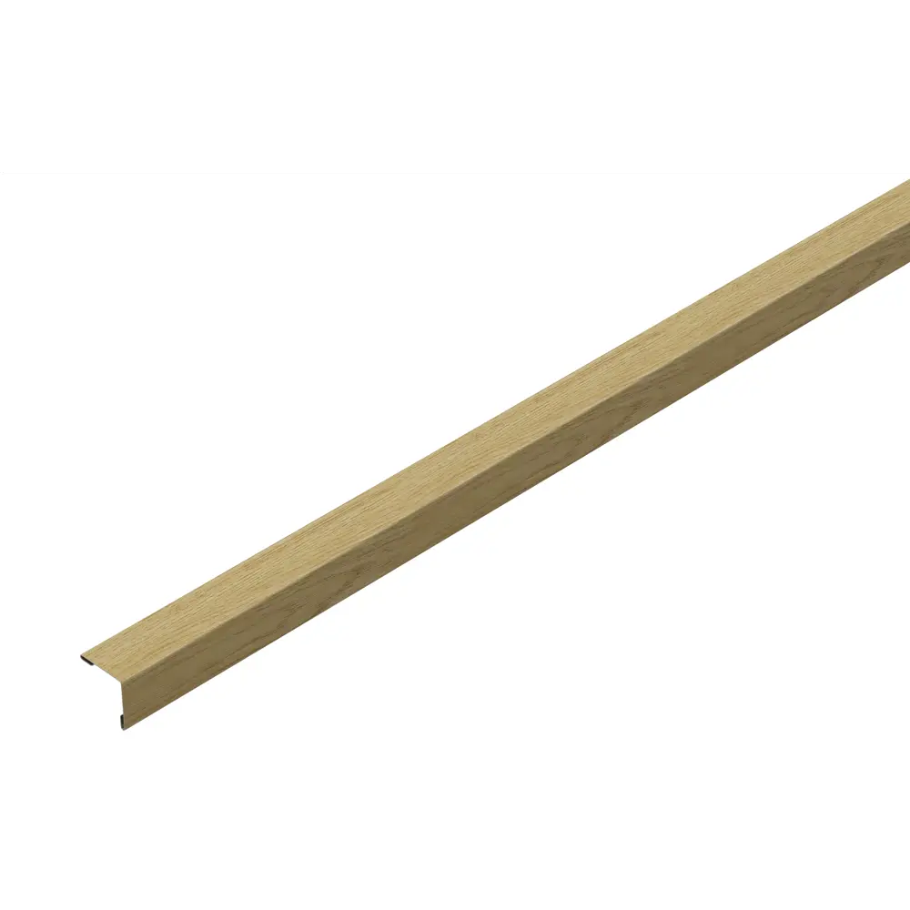 Раскладка для реечного потолка Cesal 19x19 мм 3 м дуб селект STLM-2060293