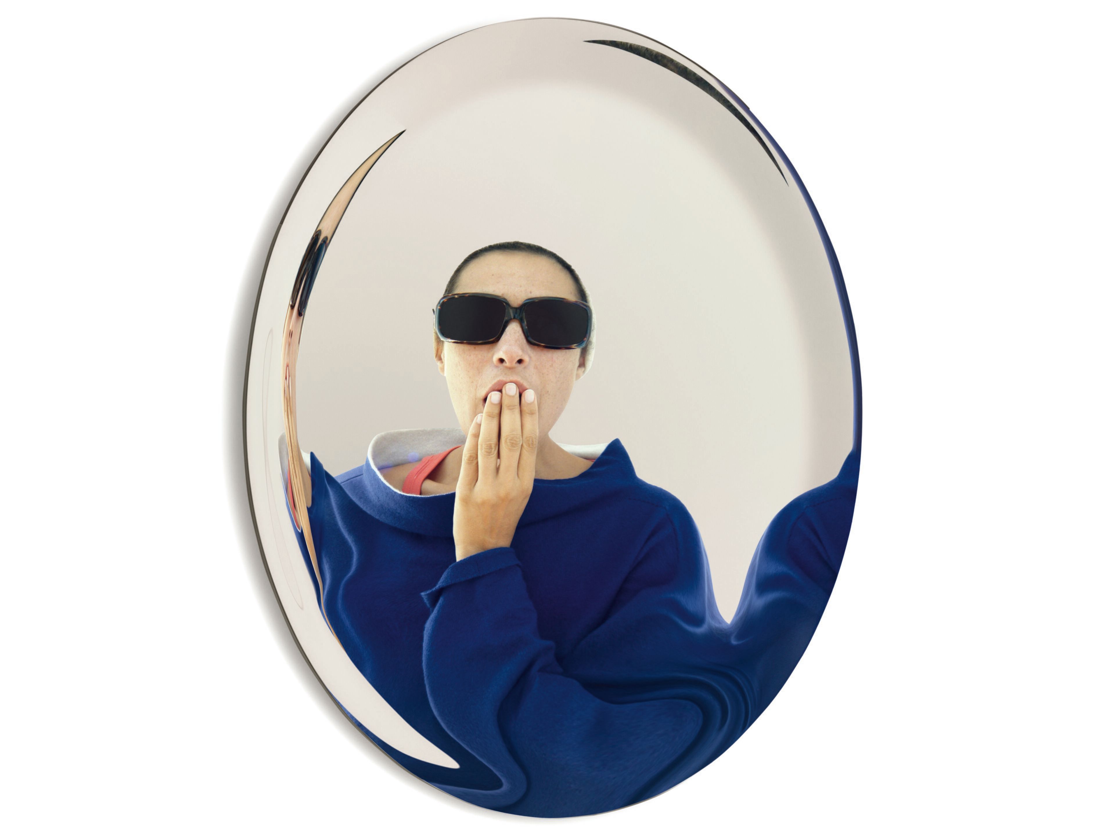 Круглое Хрустальное зеркало Glas Italia MENTEUR ARCH-00101126 - Вид №1