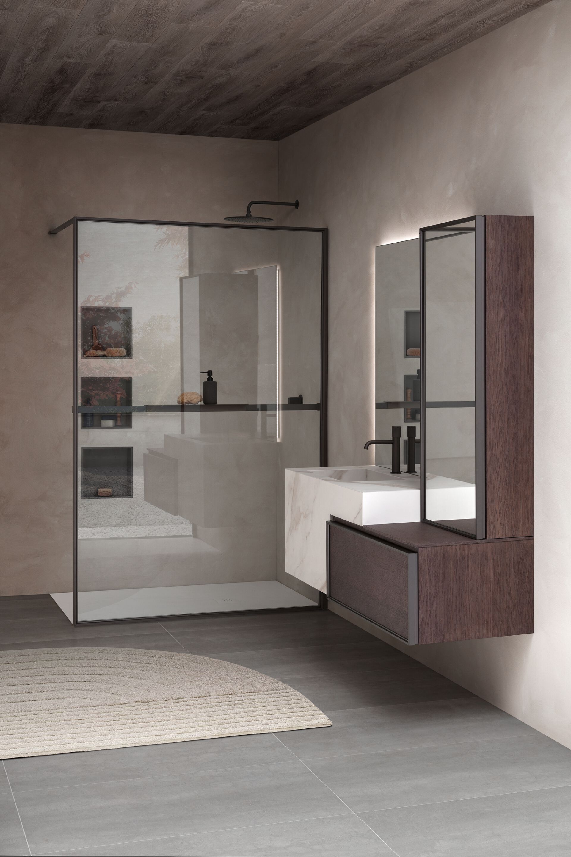 Мобильный, монолит, навесной шкаф и ходьба с рукояткой ARBLU Horizon System ARCH-00142748 - Вид №13