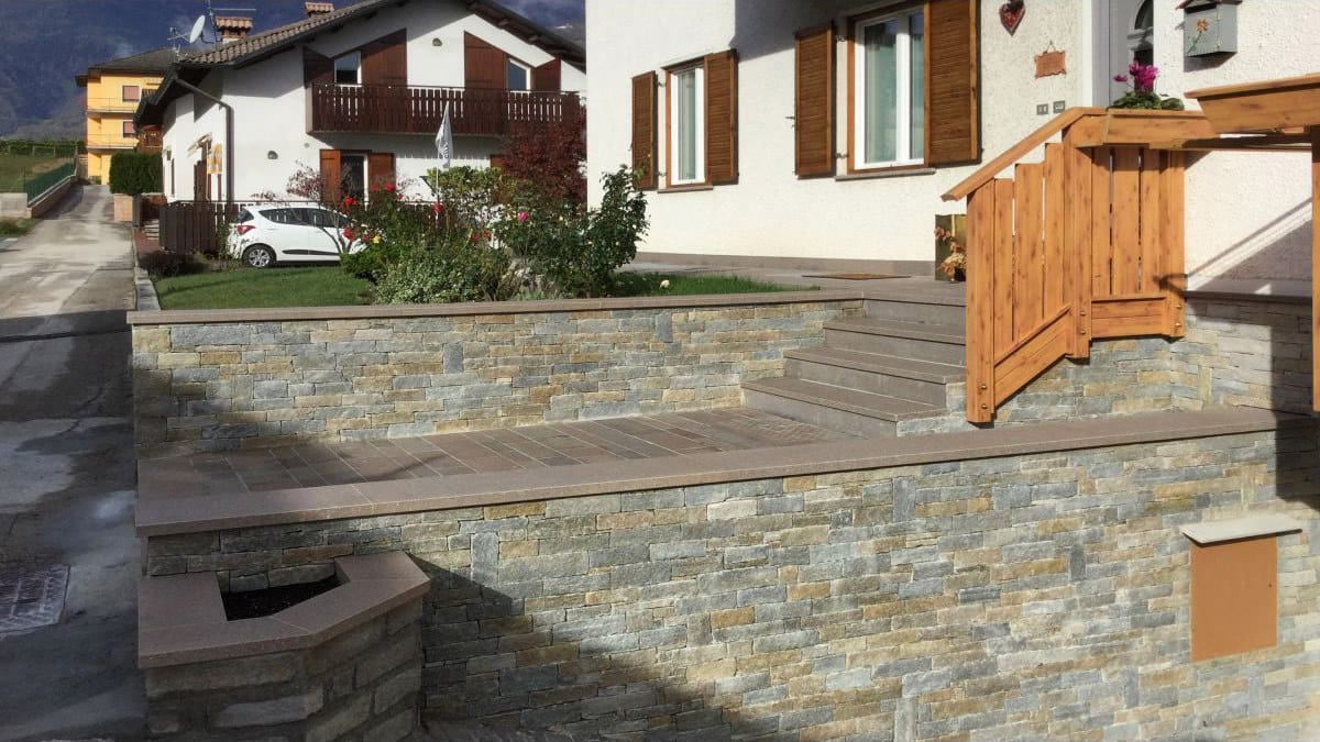 Натуральный каменный элемент для фасада B&B Rivestimenti Naturali камень ARCH-00077336 - Вид №24